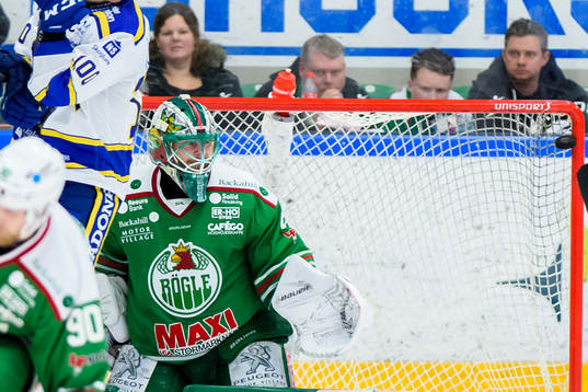 Leksands Jonas Ahnelöv (ej bild) gör 2-2