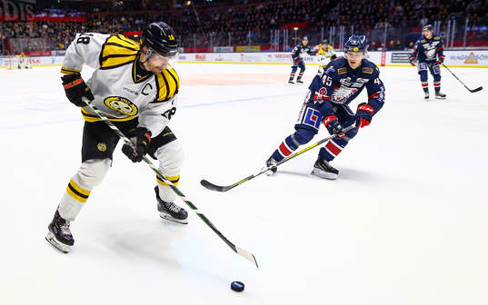 Brynäs Anton Rödin och Linköpings Simon Lundmark