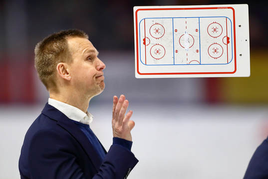 Linköpings tränare Bert Robertsson deppar