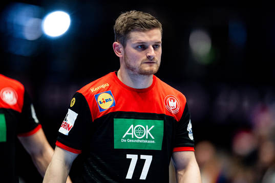 David Schmidt of Germany looks dejected