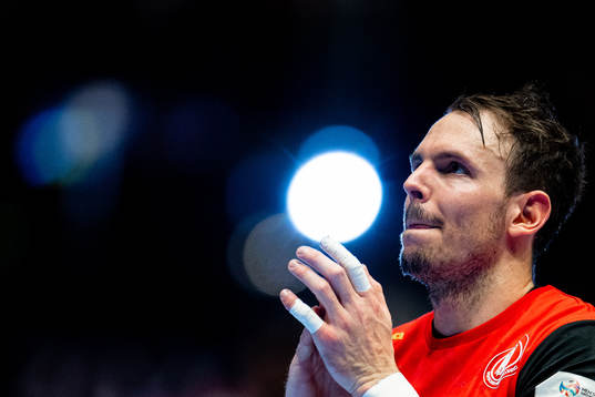 Kai Häfner of Germany looks dejected