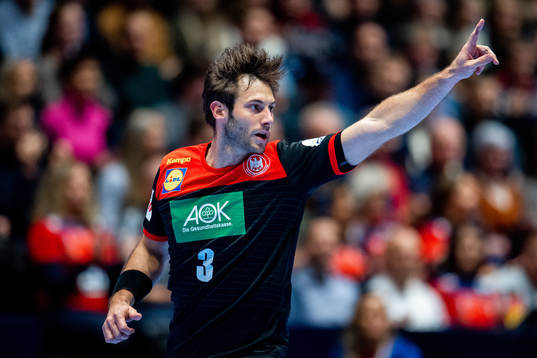 Uwe Gensheimer of Germany celebrates