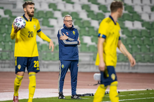 Janne Andersson, head coach of Sweden