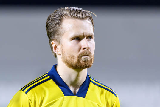 Jacob Une Larsson of Sweden at lineup