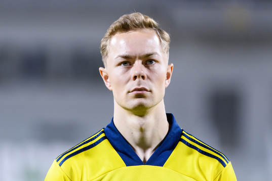 Adam Andersson of Sweden at lineup
