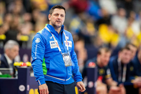 head coach Ljubomir Vranjes of Slovenia