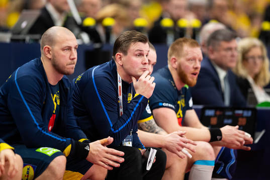 Assistant coach Martin Boquist of Sweden