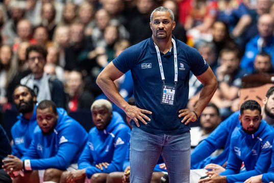 Didier Dinart, head coach of France,n