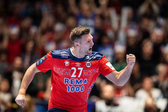 Harald Reinkind of Norway celebrates