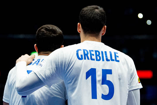 Romain Lagarde and Mathieu Grebille of France