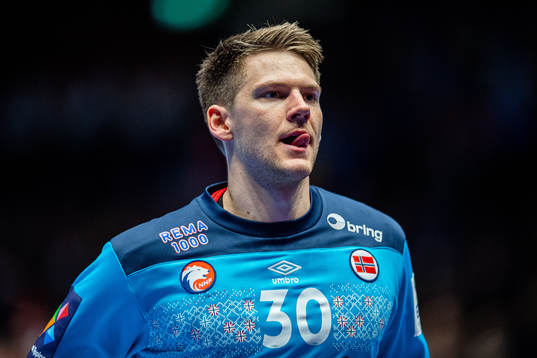 Goalkeeper Torbjørn Bergerud of Norway