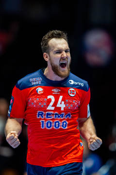 Christian O'Sullivan of Norway celebrates