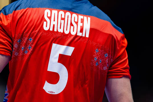 Sander Sagosen of Norway