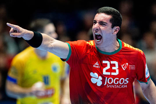 Diogo Branquinho of Portugal celebrates