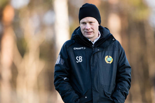 Hammarbys tränare Stefan Billborn