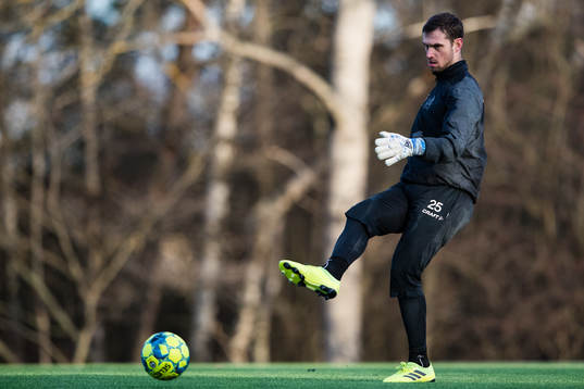Hammarbys målvakt Davor Blazevic
