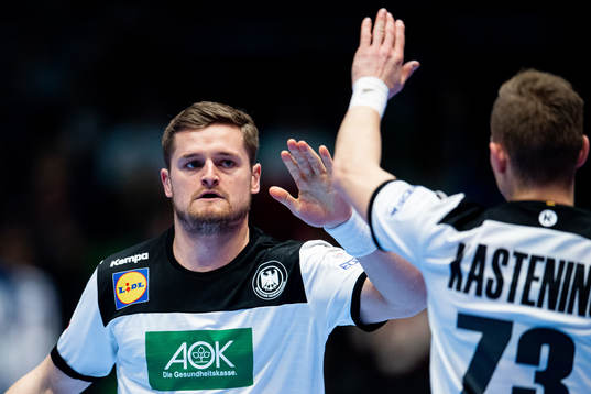 David Schmidt and Timo Kastening of Germany celebrate