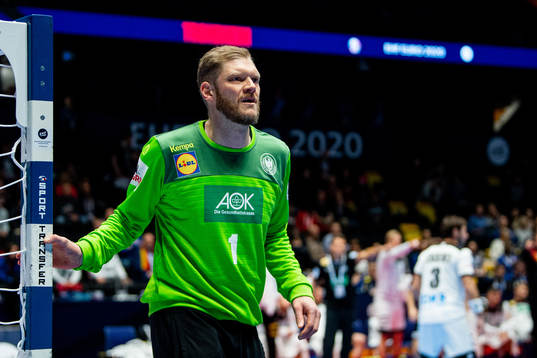 Goalkeeper Johannes Bitter of Germany