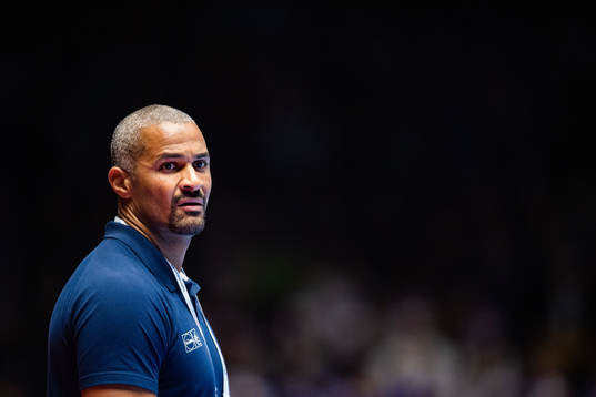 Didier Dinart, head coach of France