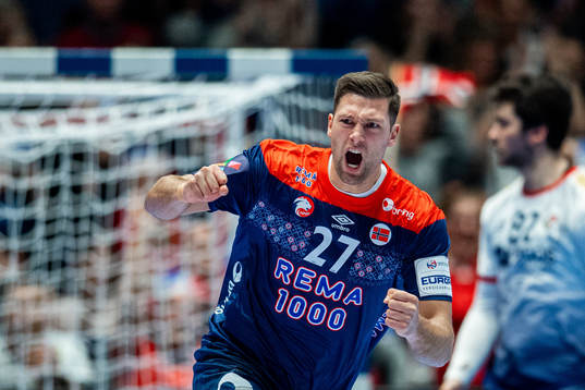 Harald Reinkind of Norway celebrates