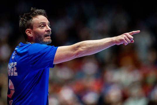 Christian Berge, head coach of Norway