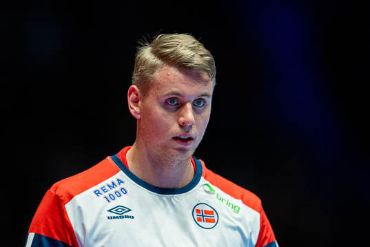 Goalkeeper Kristian Sæverås of Norway