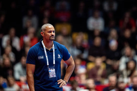 Didier Dinart, head coach of France