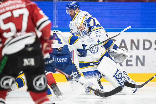 Leksands målvakt Janne Juvonen