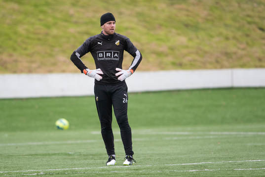 Målvakt Peter Abrahamsson