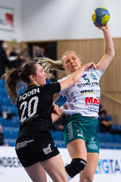 Skurus Mathilda Lundström och Bodens Moa Nilsson