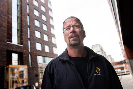 Den före detta fotbollsspelaren Johnny Ekström