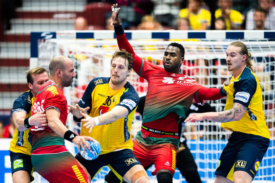 Jesper Nielsen and Lukas Nilsson of Sweden