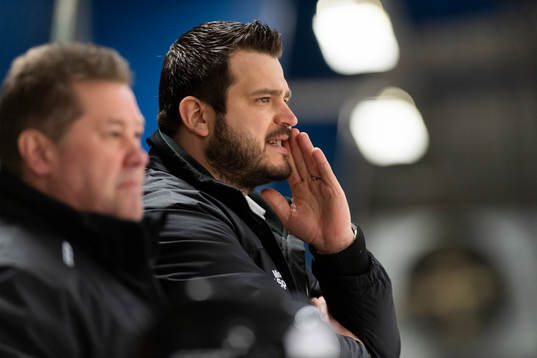 Malmö Redhawks tränare Jonathan Salman
