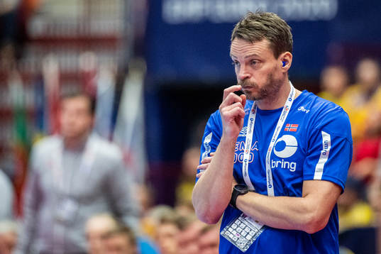 Christian Berge, head coach of Norway