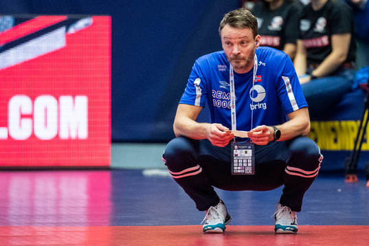 Christian Berge, head coach of Norway