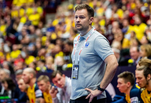 Kristjan Andresson, head coach of Sweden