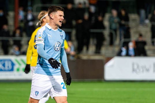 Malmö FFs Marcus Antonsson deppar