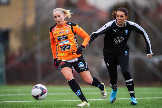 Kristianstads Evelina Anna Maria Summanen och Malmö FFs