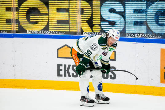 Färjestads Jesper Olofsson deppar