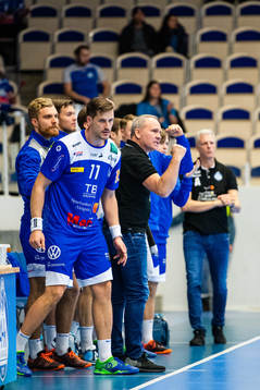 Alingsås Fredrik Teern och assisterande tränare William