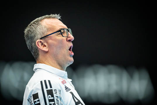 Ystads IFs tränare Jerry Hallbäck
