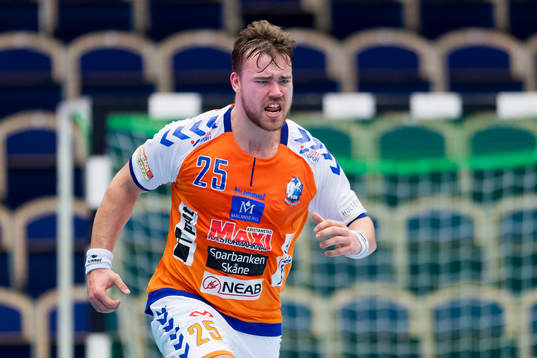 Kristianstads Ludvig Jurmala Åström jublar