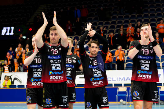 HK Malmös Otto Lagerquist, Simon Nyberg och Otto
