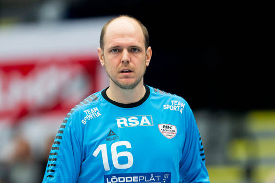 HK Malmös målvakt Oscar Jensen