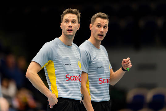 Domare Johan Gomér och Martin Gomér