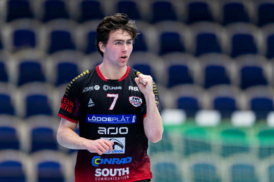 HK Malmös Tim Hilding jublar