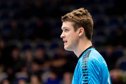 HK Malmös målvakt Anton Hellberg