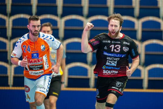HK Malmös Daniel Ekman jublar