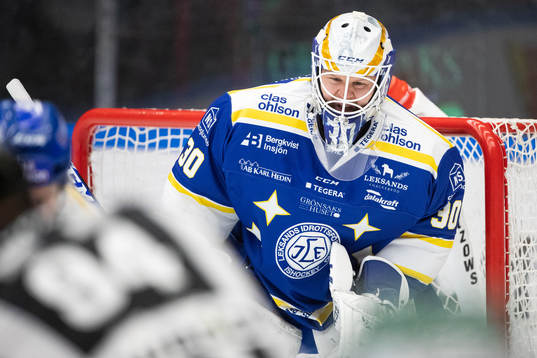 Leksands målvakt Janne Juvonen