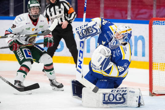 Leksands målvakt Janne Juvonen